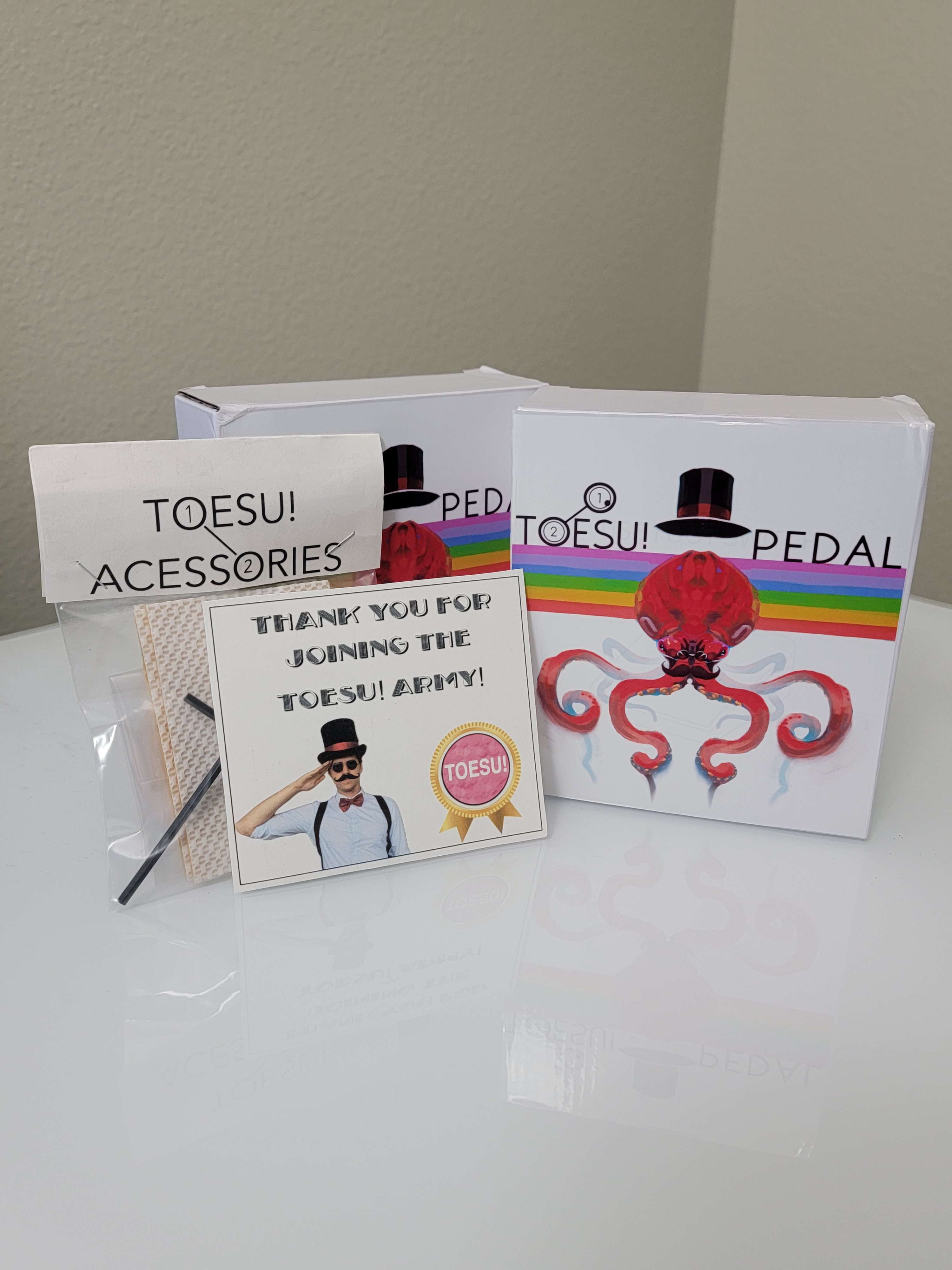 ToeSU Pedals by Dinkle Merch